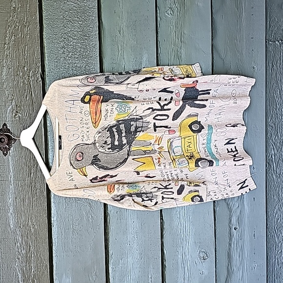 COEUR DE VAGUE Cartoon Oversized Sweater - Picture 4 of 7